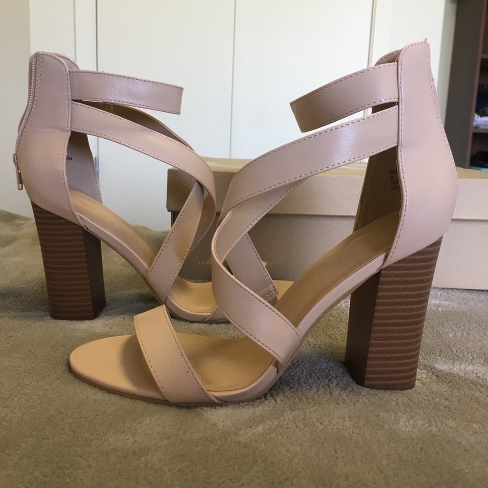 Charlotte Russe Block Heel Size 8